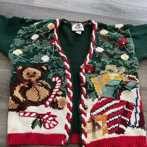 Vintage Large petite Christmas sweater